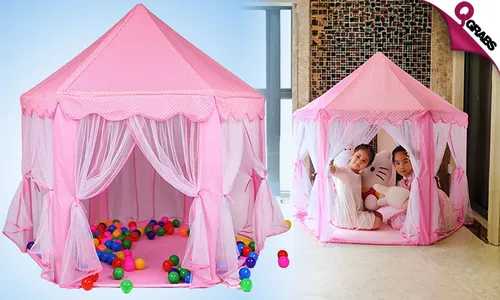 Princess Castle Tent for Kids!